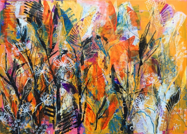 Ina Prodanova | In The Deepest |Acrylic | 95x69cm framed | £650