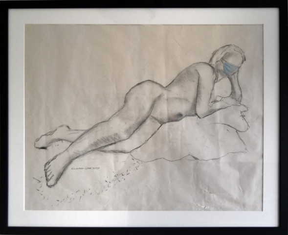 Richard Lord | Where We Are Now 1 | Charcoal and pencil | 91x61cm | £225