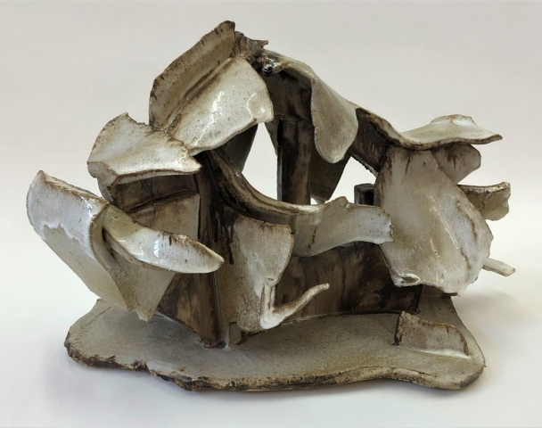 Robin Muckle | Charging Bull, large | Glazed Stoneware Ceramic | 35x25x20cms | £95