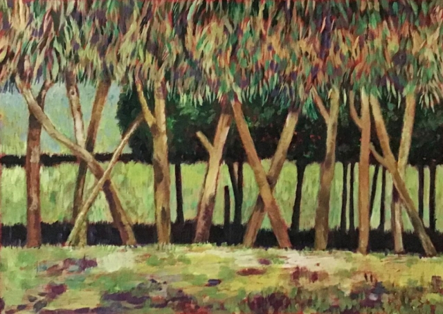Maxine Fitter | Woodland | Acrylic | 56x45cm | £145