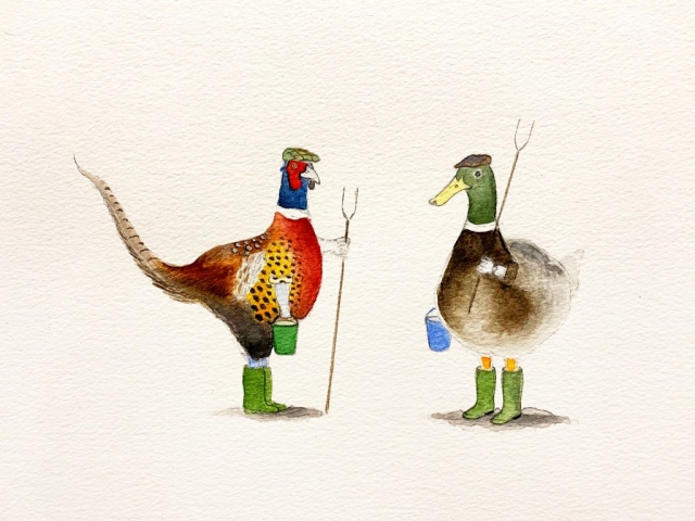 Nick Selby Bennett | Mucking Out | Prints from £25