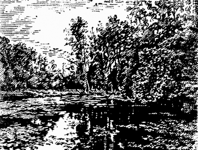 Philippa Beale | The Lake-At-Vaux | Silkscreen | 60x40cm | £185