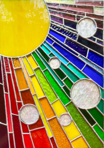 Stained glass by Anne-Louise Sibley