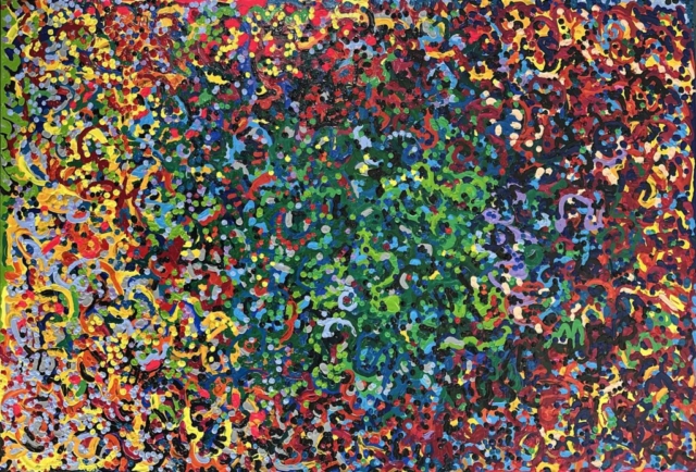 Morning Moss by Maria Bring Pinder | Acrylic on canvas | £210