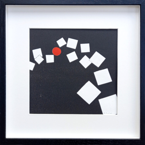 Cascade in Black by Marie Sudwell | Monotype 1/1 | £200