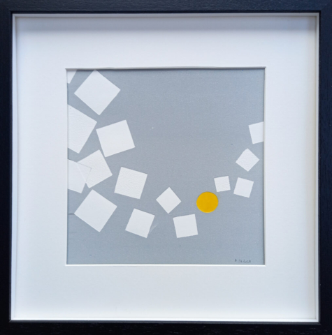 Cascade in Grey by Marie Sudwell | Monotype 1/1 | £200
